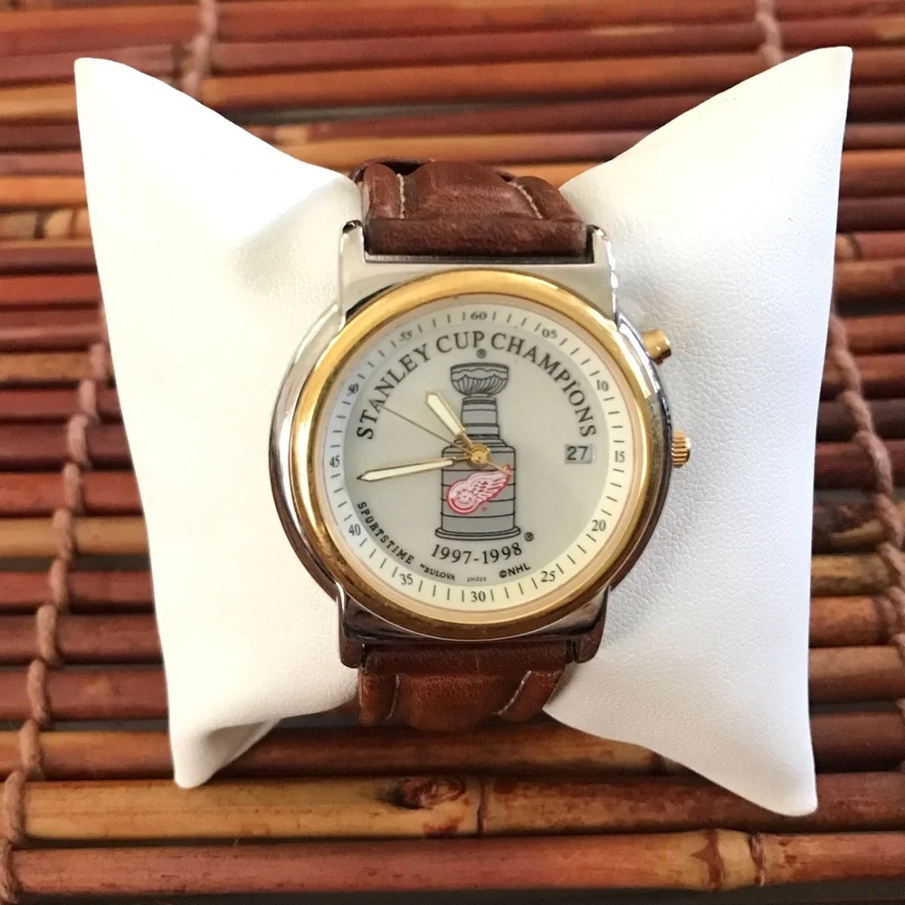Stanley Cup Champions Watch 1997-1998 Leather strap